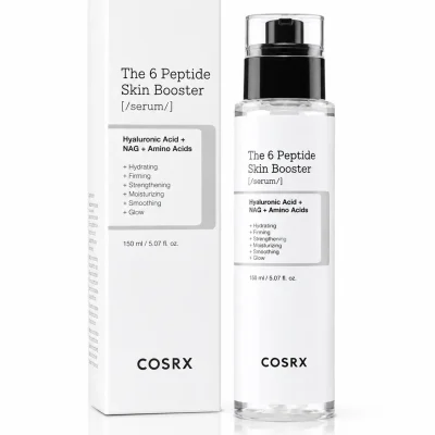 سرم ۶ پپتاید کوزارکس COSRX The 6 Peptide Skin Booster حجم ۱۵۰ میل اصل