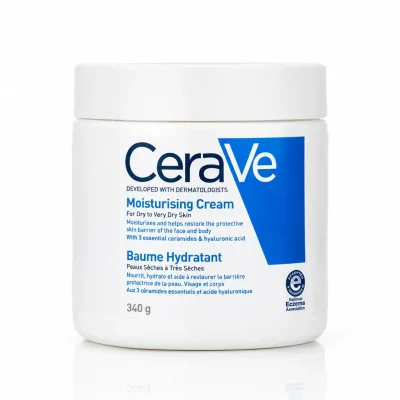 کرم مرطوب کننده سراوی CeraVe Moisturising Cream حجم ۳۴۰ گرم اورجینال